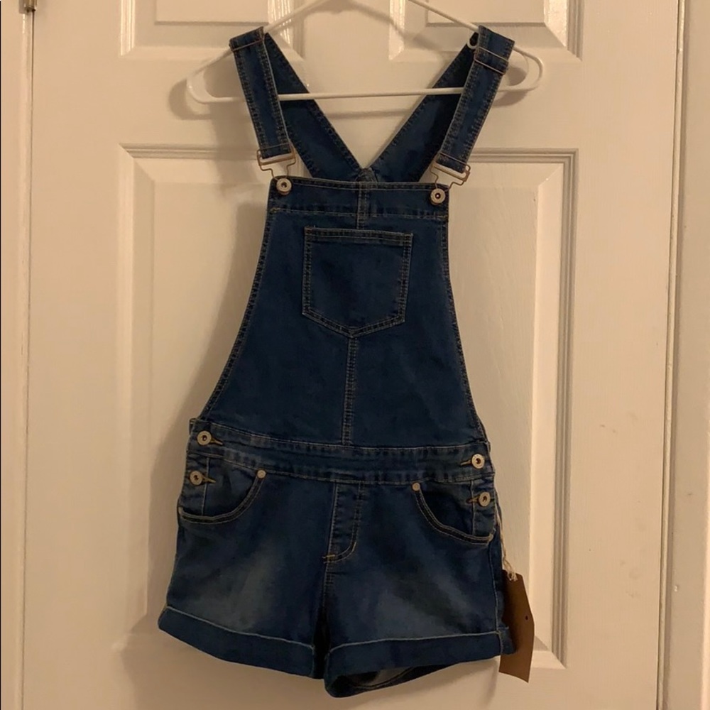 overalls shorts